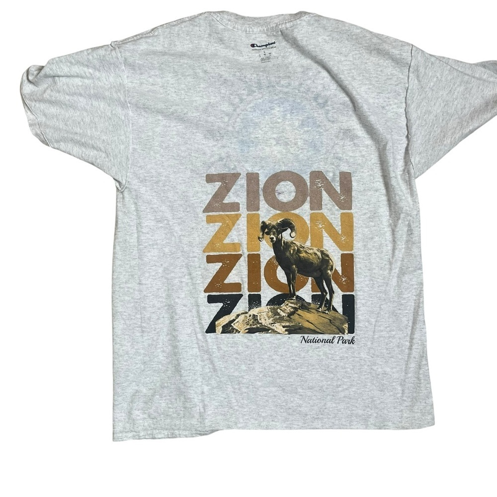 One Of a Kind Champion Zion National Park Greatful Dead Style Tee - Picture 7 of 7